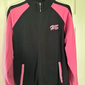 Harley-Davidson Women’s Pink and Black Zipper Jacket Size 2W
